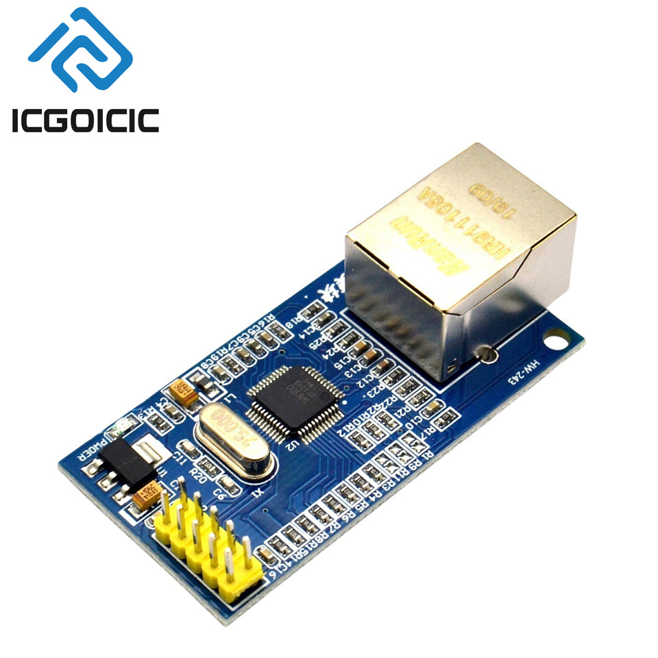 Módulo Ethernet W5500 – TCP/IP - Ethernet W5500 reseña y precio