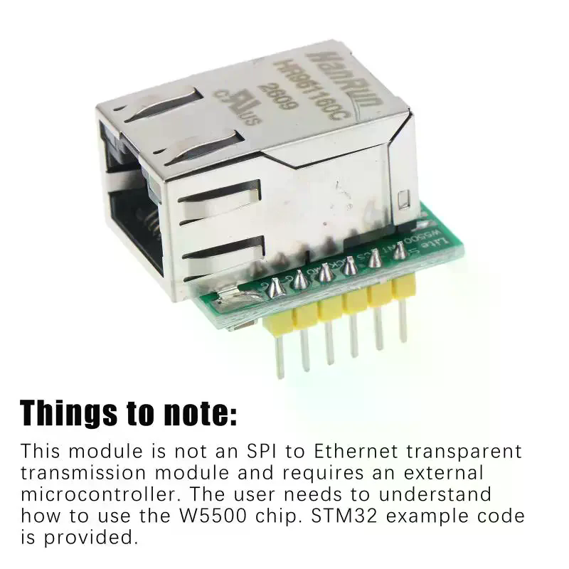 Electrónica USR-ES1 Chip W5500 - Ethernet W5500 reseña y precio