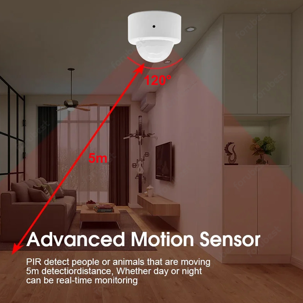 Zigbee 3,0 Sensor de movimient - Pir Motion Sensor reseña y precio