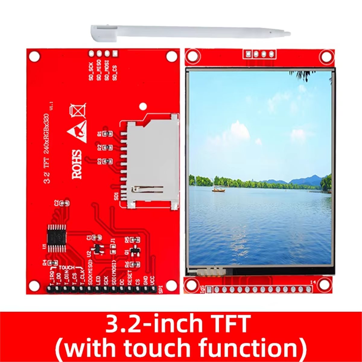 Módulo de Pantalla Táctil LCD  - Ili9341 reseña y precio