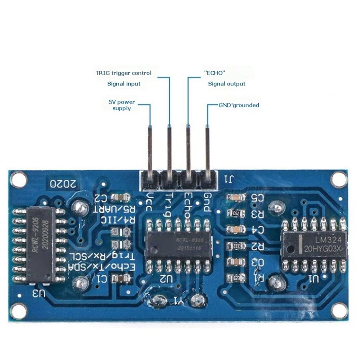 6 Sensores Ultrasónicos HC-SR0 - Ultrasonic Sensor Hc-Sr04 reseña y precio