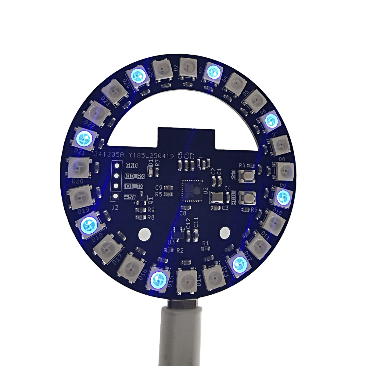 Placa de desarrollo WLED ESP32 - Ws2812B reseña y precio