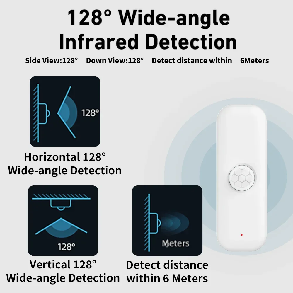Tuya-Sensor de movimiento WiFI - Pir Motion Sensor reseña y precio