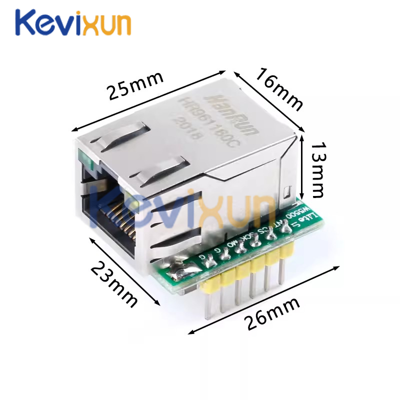 Módulo de red Ethernet W5500,  - Ethernet W5500 reseña y precio